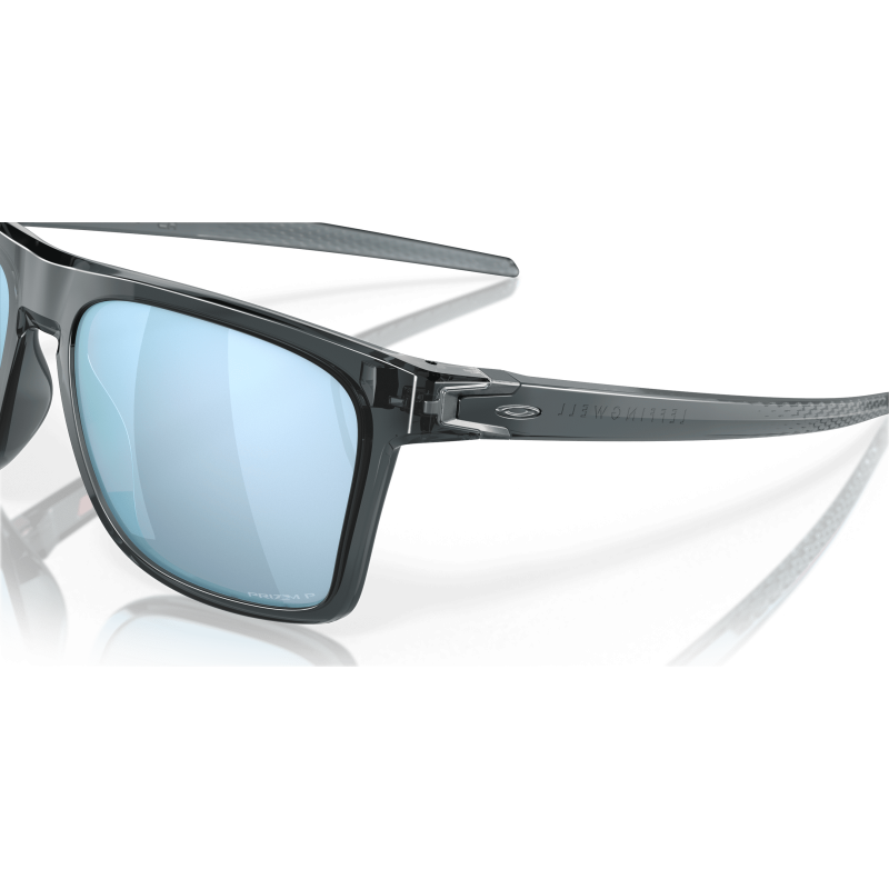 Óculos De Sol Oakley Masculino 0oo9100 Leffingwell Crystal Black Priz